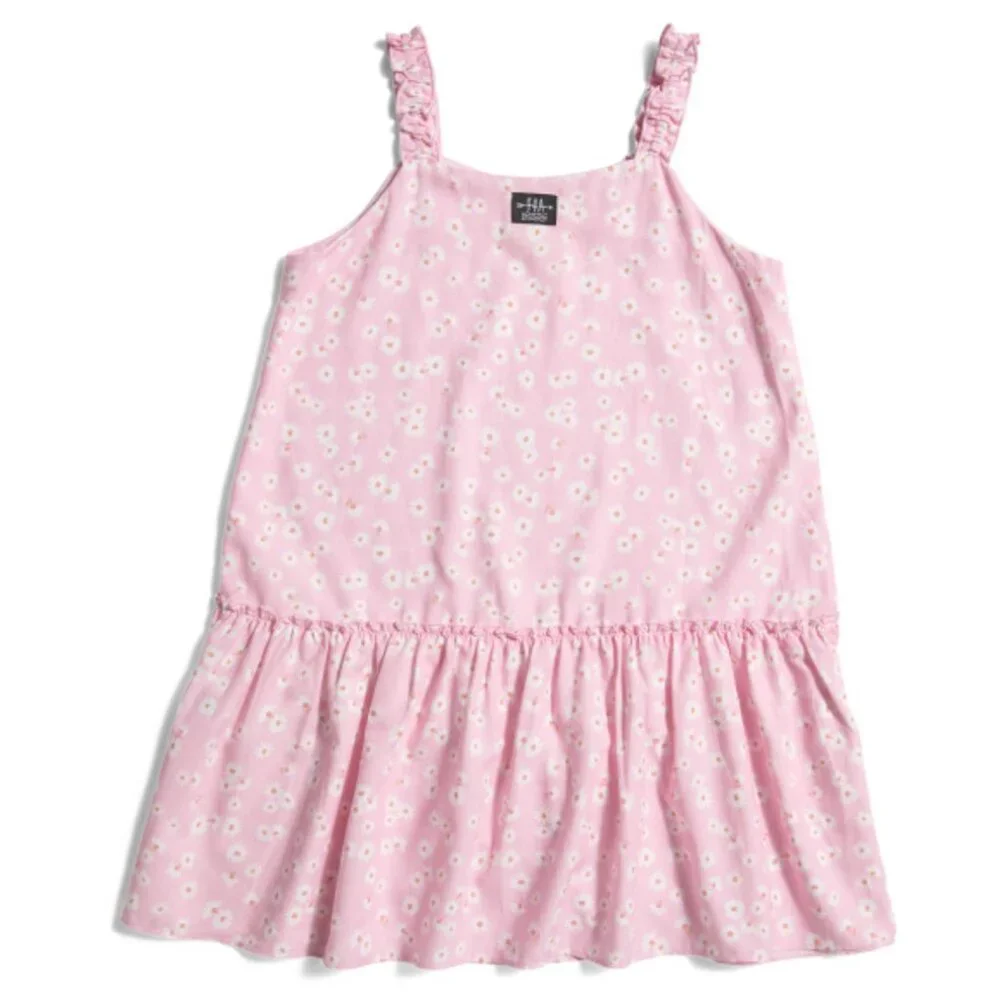 FEATHER 4 ARROW Girls Floral Sunseeker Dress size 12 Pink White flowers floral